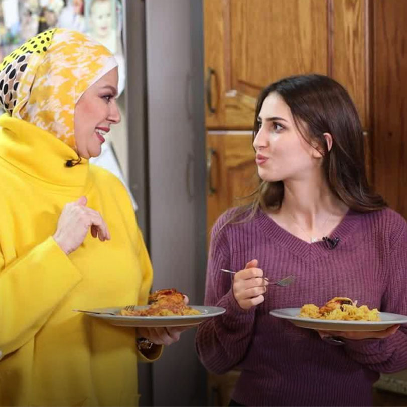 YouTuber Sarah Khasawneh hosted Chef Laila, and an interesting convers