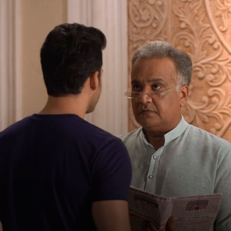 The grandmother convince Sawro that there is nothingwrong between Abhi