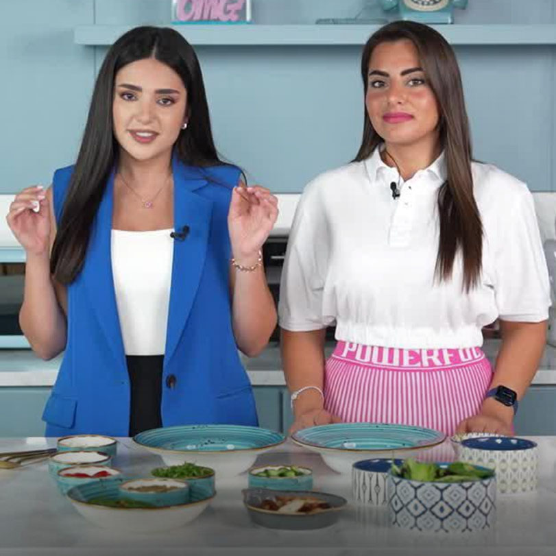 Nutrition expert Rama Albeik prepares us a healthy and delicious meal 