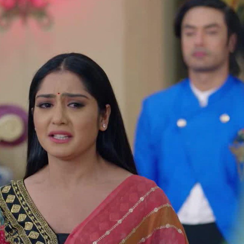 Krisha is confused and hesitant that Devraj and his family keep compar