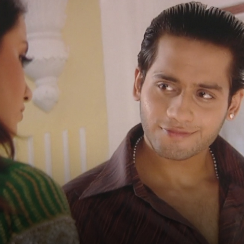 karan act as if he is a handsome  and sweet husband to lakshmey , but 