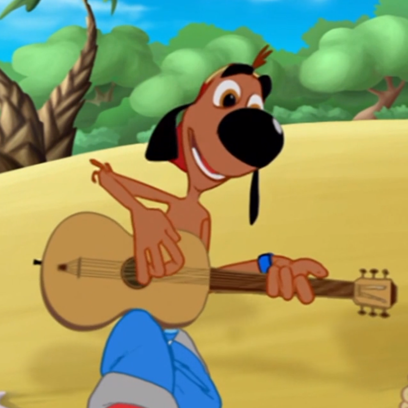Bob's Beach is about Bob, an anthropomorphic city dog who gets shipwre