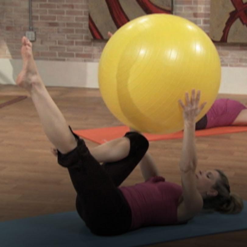 Pilates uses balance balls to make the backbone stronger.